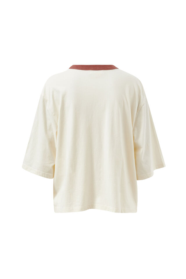 Macy Print Tee, MILK/FARMERS MARKET