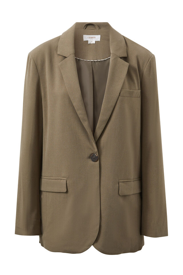 Heritage Blazer, DEEP MOSS SUITING