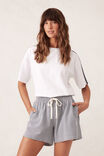 Classic Terry Short, MOONLIGHT FINE STRIPE - alternate image 6