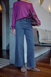 Evie Wide Leg Jean, FRESH INDIGO - alternate image 1