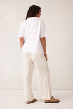 Relaxed Drawstring Pant, PINSTRIPE - alternate image 5