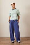 Brea Boxy Tee, SEAFOAM/WHITE STRIPE - example image 4