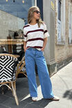 Side Pocket Dart Jean, VINTAGE BLUE - alternate image 1