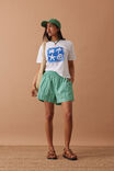 Mila Short, ZESTY GREEN TRIPLE STRIPE - alternate image 6