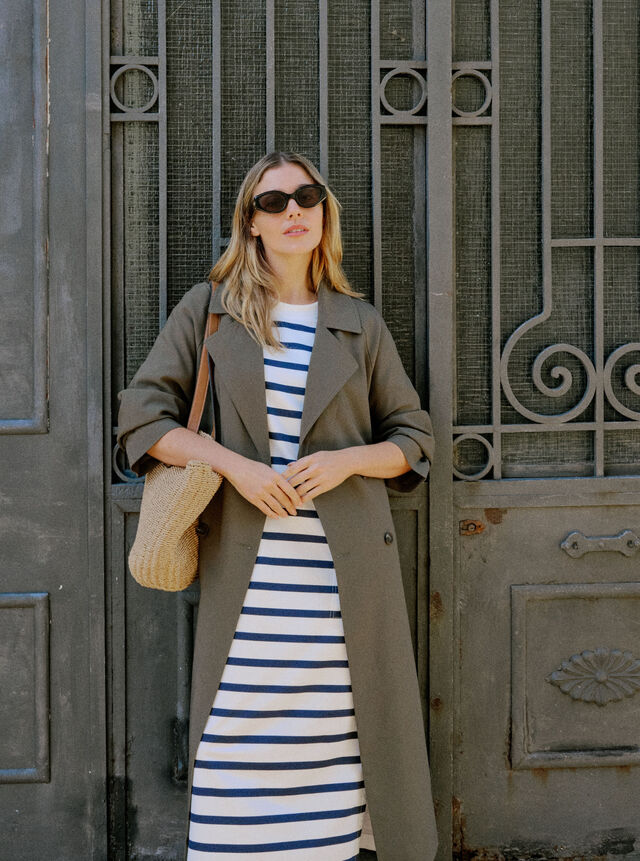 Classic Trench Coat, MILITARY GREEN
