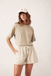 Classic Terry Short, MATCHA FINE STRIPE - alternate image 6