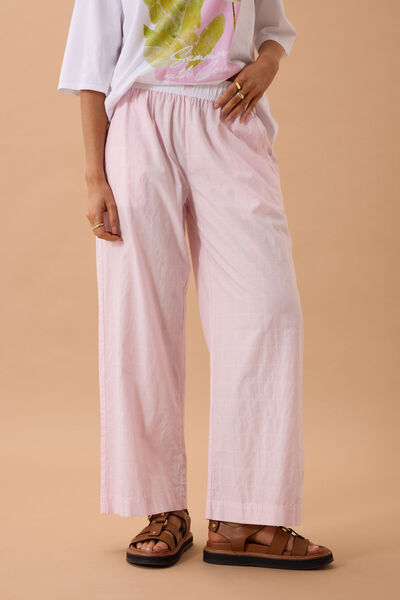 The Lounge Pant, PINK FAINT CHECK