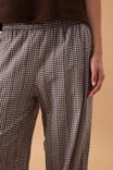 The Lounge Pant, CHOC GINGHAM - alternate image 5
