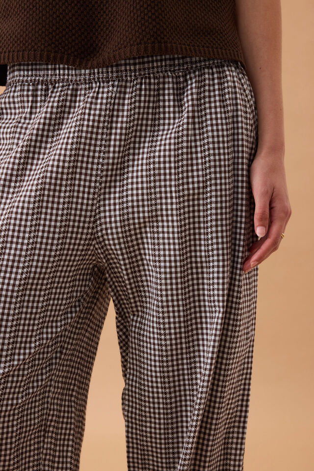 The Lounge Pant, CHOC GINGHAM