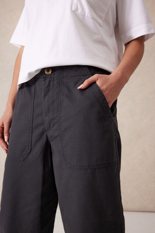 The Weekender Pant, WASHED BLACK