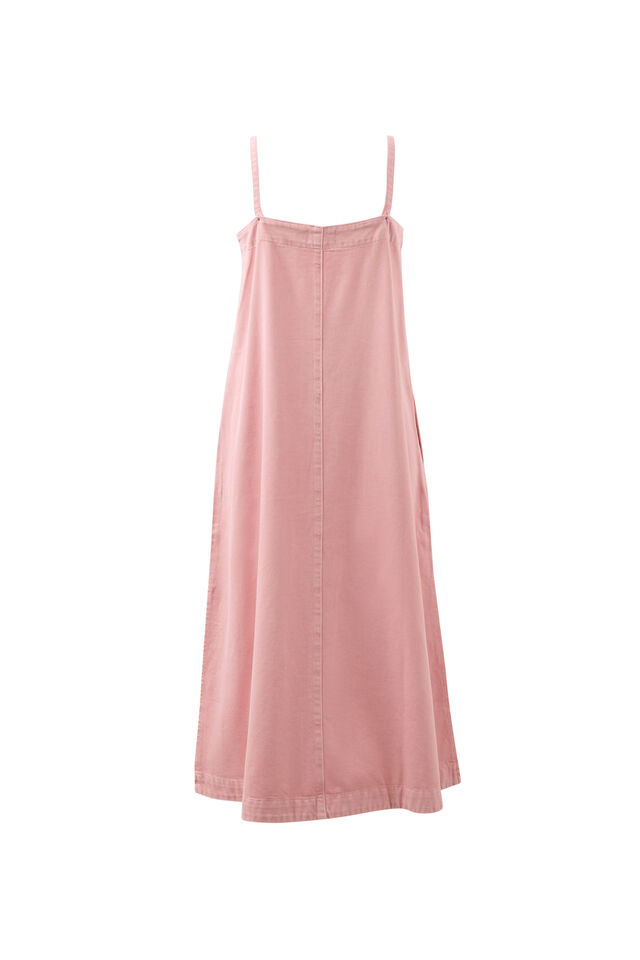 Remy Strappy Midi Dress, WASHED PINK