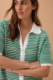 Nala Stripe Knit Mini Dress, KELLY GREEN STRIPE - alternate image 4