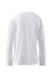 Scout Slouchy Long Sleeve  Tee, WHITE/MONOGRAM EMBROIDERY - alternate image 3