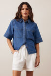 Darcy Relaxed Everyday Short, NEW ECRU - example image 6