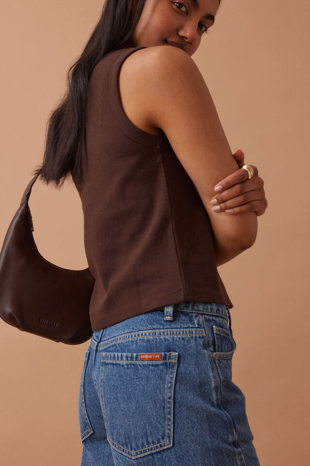 Leah Tapered Barrel Jean, FRESH INDIGO