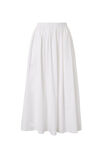 Florence Maxi Skirt, WHITE - example image 2