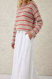 Panelled Maxi Skirt, FRESH ECRU RESCUED FABRIC - alternate image 6