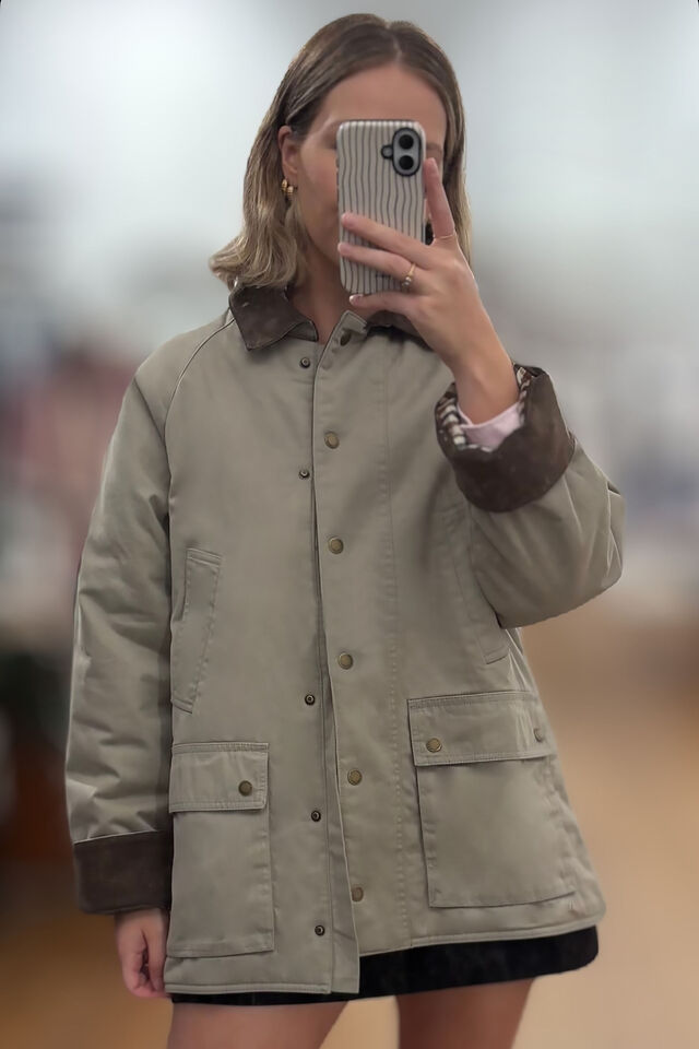 Barn Jacket, ASH GREEN