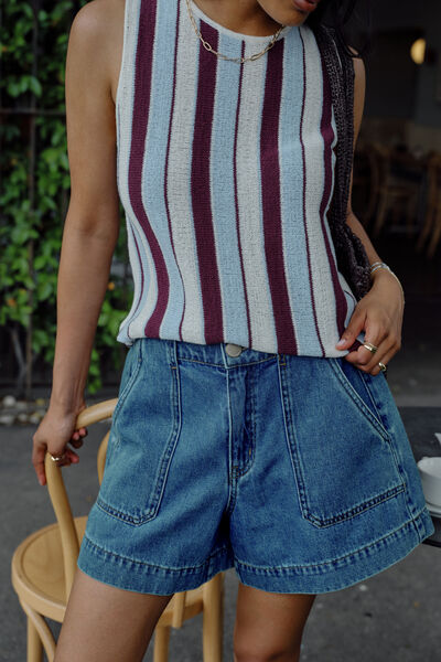 Weekender Short, FRESH INDIGO