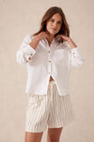 Relaxed Pocket Shirt, WHITE - alternate image 5