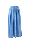 Florence Maxi Skirt, COBALT GINGHAM - alternate image 2