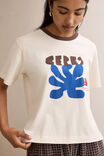 Stevie Slouchy Tee, BUFF/CERES SUNNY AFTERNOON - example image 5