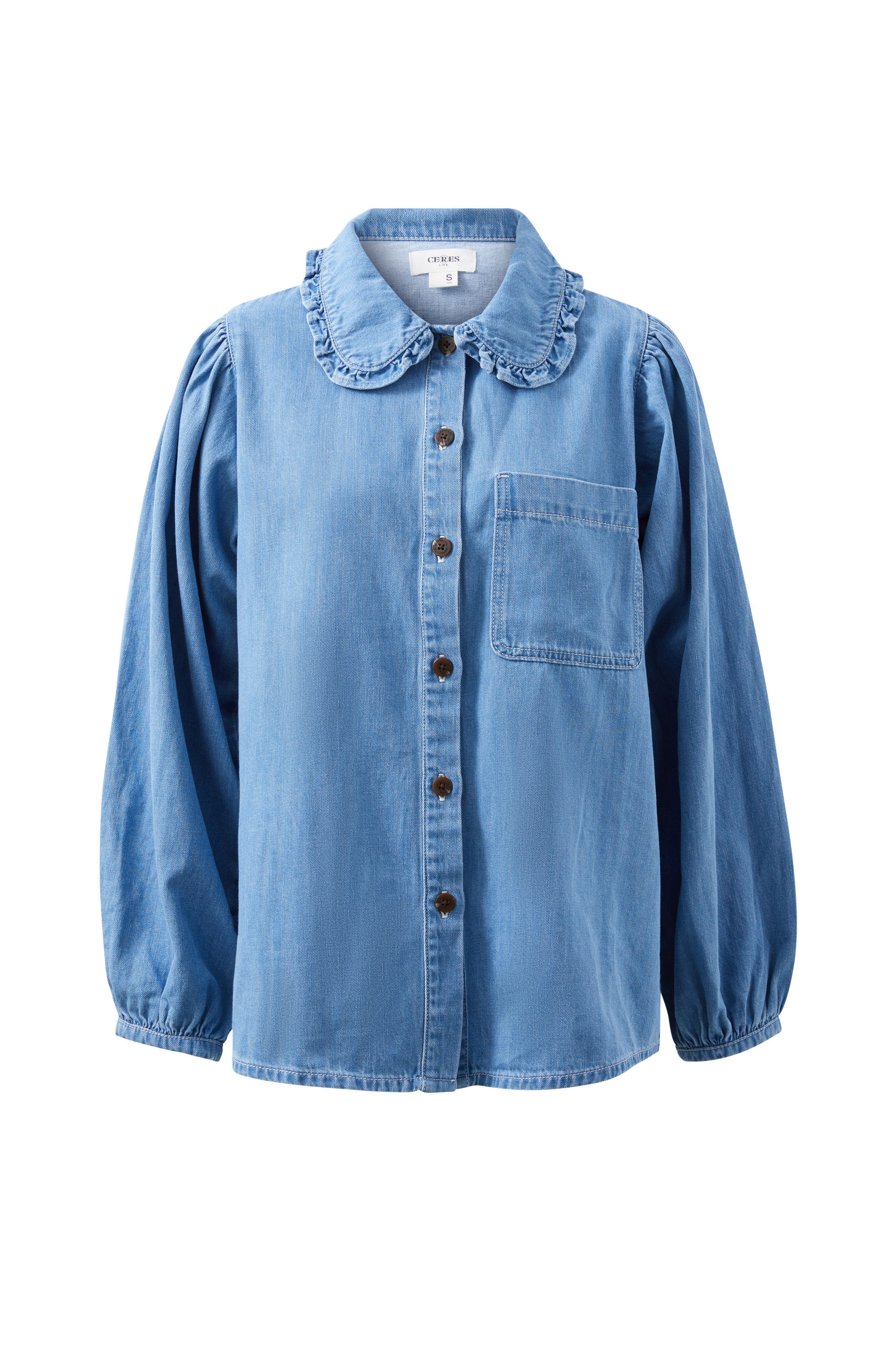 トップス RH Vintage Organic Cotton Denim Shirt S Savannah Denim Shirt