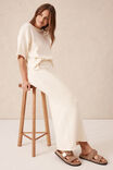 Knit Column Maxi Skirt, EGGSHELL - alternate image 6