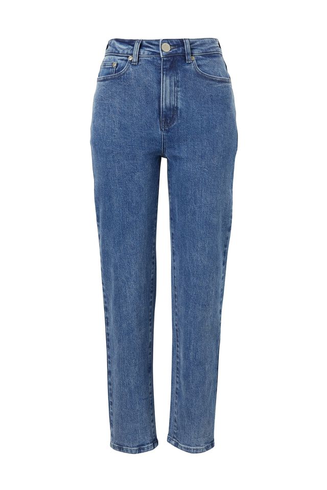 Straight Jean In Organic Cotton, INDIGO BLUE