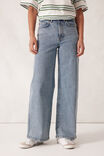 Evie Wide Leg Jean, MID VINTAGE BLUE - alternate image 3