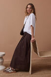 Florence Maxi Skirt, CHOCOLATE - alternate image 4