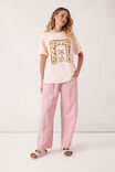 Boyfriend Tee, SHELL PINK/CERES STARS AND WAVES - alternate image 6
