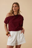 Gabi Ss Top, BURGUNDY - alternate image 7