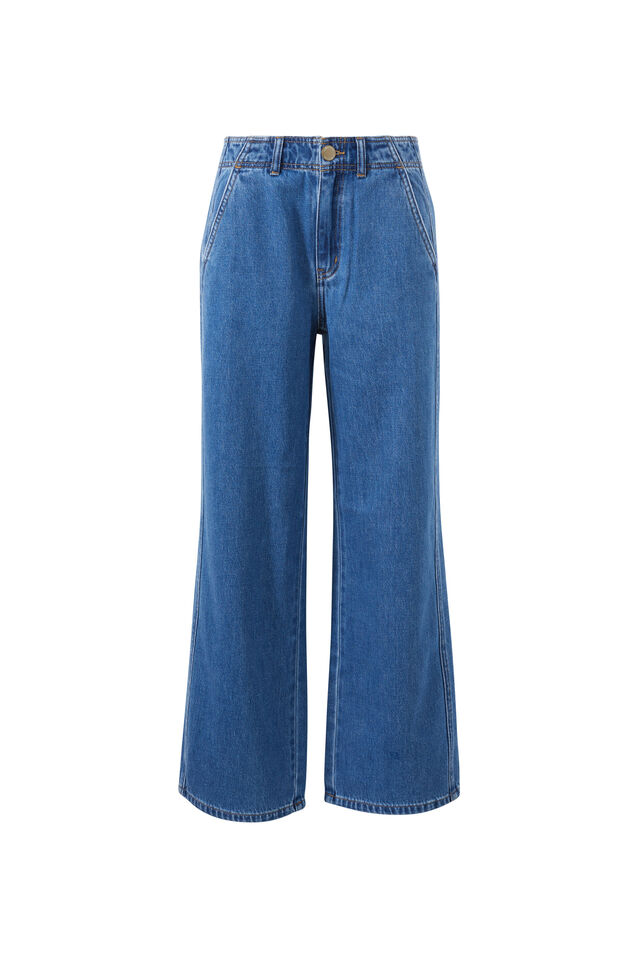 Forward Seam Jean, MID INDIGO
