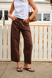 Demi Barrel Jean, CHOCOLATE - example image 7