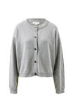 Pippa Long Sleeve Knit Cardi, GREY MARLE - alternate image 2