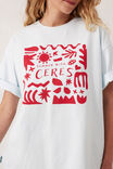 Tully Boyfriend Tee, COOL BLUE/SUMMER WITH CERES - alternate image 5