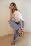 Stevie Slouchy Tee, WHITE - alternate image 4