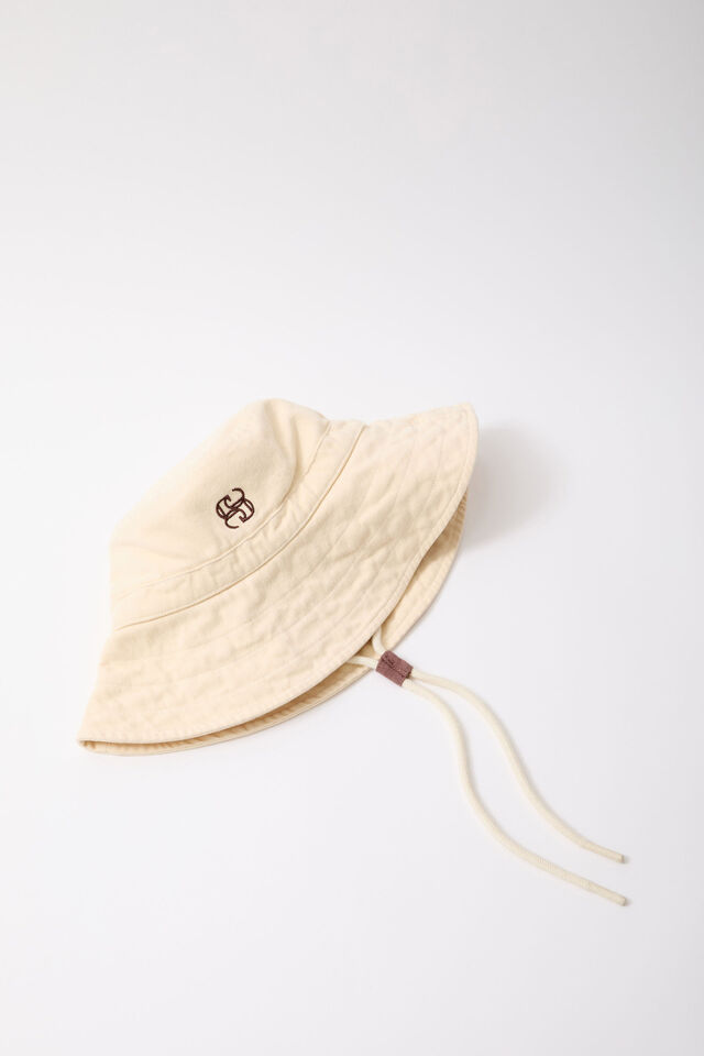 Polly Bucket Hat, ECRU