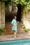 Sara Mini Shirt Dress, ZESTY TRIPLE STRIPE - alternate image 4
