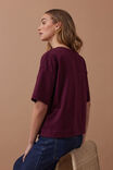 Boxy Pocket Tee, RAISIN - alternate image 5