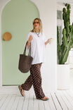 Resort Pant, CHOC POLKA DOT - alternate image 5