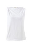 Tahlia Twist Strap Tank, WHITE - alternate image 2