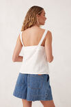 Folk Top, WHITE - alternate image 4