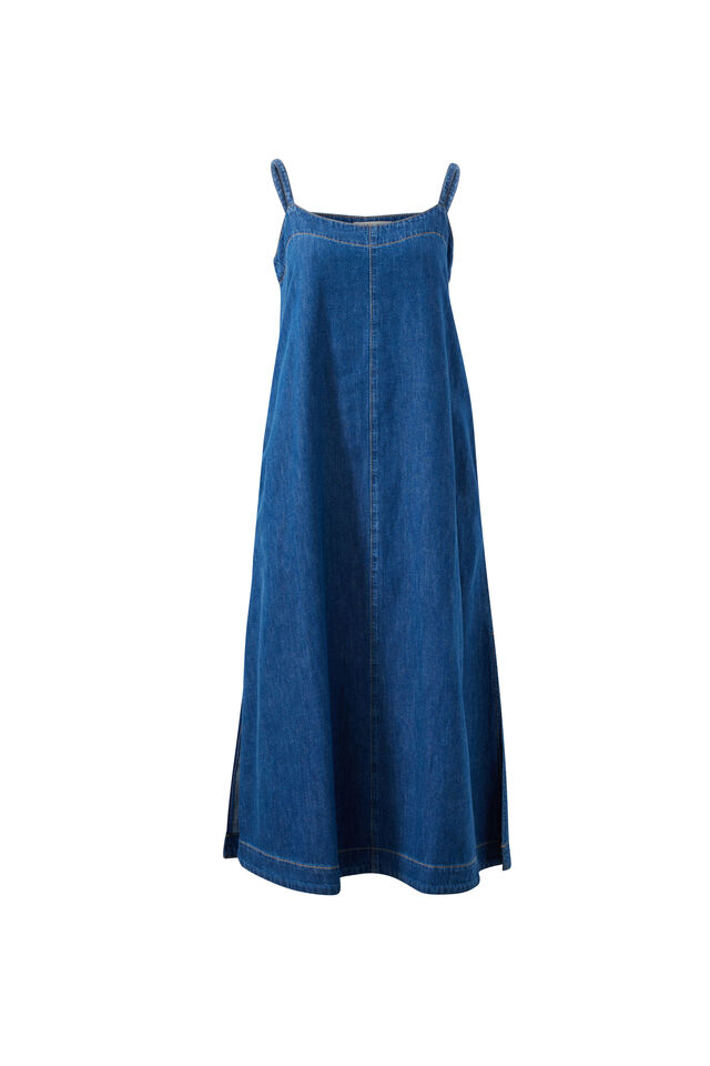 Remy Strappy Midi Dress, TRUE INDIGO