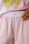 The Lounge Pant, PINK FAINT CHECK - alternate image 4