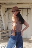 Wide Leg Seamed Jean, INDIGO BLUE RECYCLED COTTON - alternate image 3
