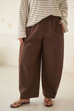 Bella Barrel Pant, BRUNETTE - example image 7