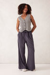Rib Knit Vest, GREY MARLE - alternate image 5