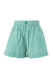Mila Short, KELLY GREEN WHITE STRIPE - alternate image 2